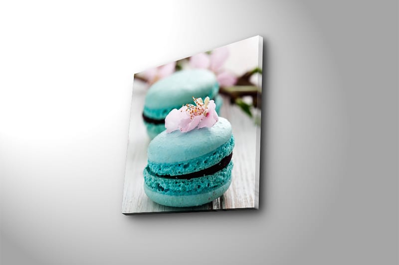 Canvasbilde Floral Flerfarget - 44x54 cm - Interiør - Maleri & posters - Lerretsbilder