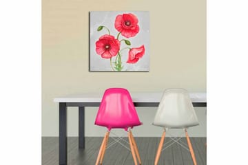 Canvasbilde Floral Flerfarget - 44x54 cm - Interiør - Maleri & posters - Lerretsbilder