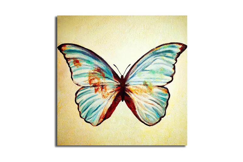 Canvasbilde Floral Flerfarget, 44x54 cm