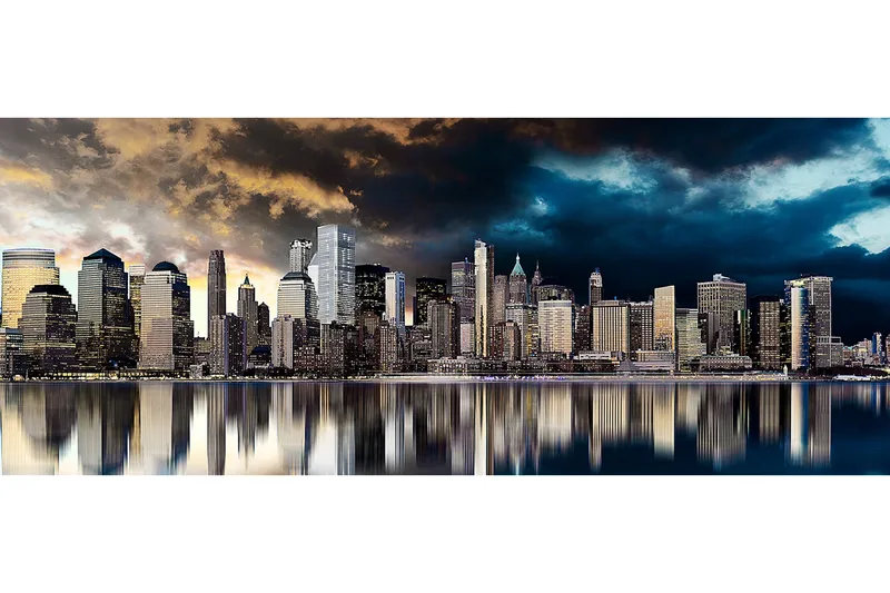 Canvasbilde Gold City