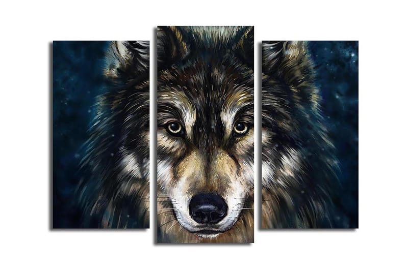 Canvasbilde Kitchen 3-pk Flerfarget - 22x03 cm - Interiør - Maleri & posters - Lerretsbilder