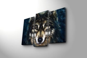 Canvasbilde Kitchen 3-pk Flerfarget - 22x03 cm - Interiør - Maleri & posters - Lerretsbilder