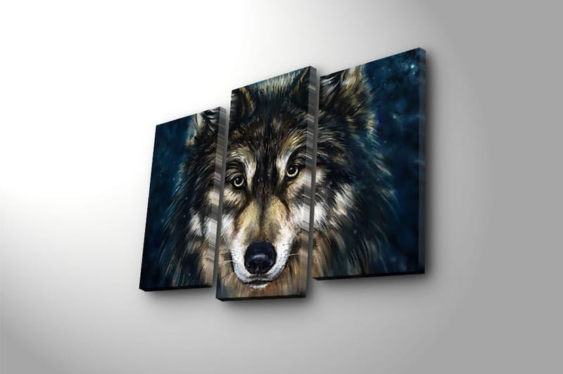Canvasbilde Kitchen 3-pk Flerfarget - 22x03 cm - Interiør - Maleri & posters - Lerretsbilder