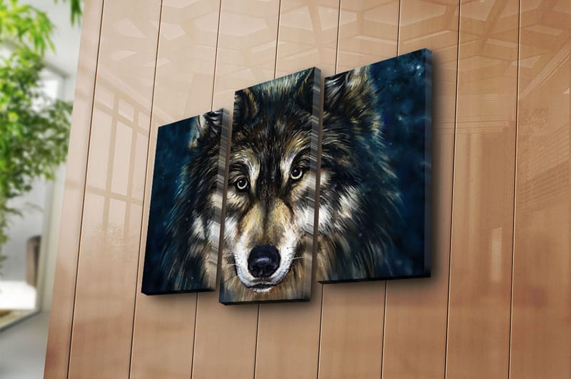 Canvasbilde Kitchen 3-pk Flerfarget - 22x03 cm - Interiør - Maleri & posters - Lerretsbilder