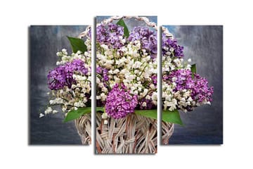 Canvasbilde Kitchen 3-pk Flerfarget - 22x03 cm - Interiør - Maleri & posters - Lerretsbilder