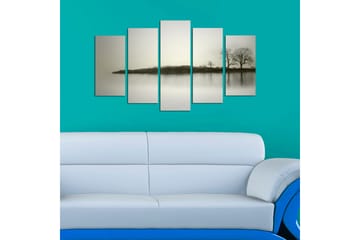 Canvasbilde Nature 5-pk Flerfarget - 22x06 cm - Interiør - Maleri & posters - Lerretsbilder