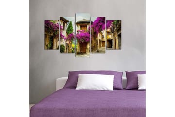 Canvasbilde Nature 5-pk Flerfarget - 22x06 cm - Interiør - Maleri & posters - Lerretsbilder