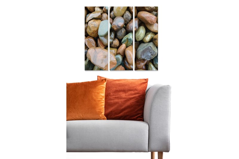 Canvasbilde Nautical 3-pk Flerfarget, 22x05 cm