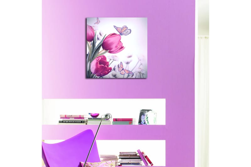 Canvasbilde Nautical Flerfarget - 44x54 cm - Interiør - Maleri & posters - Lerretsbilder