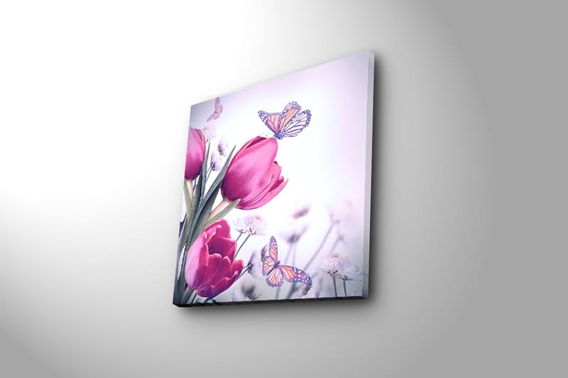 Canvasbilde Nautical Flerfarget - 44x54 cm - Interiør - Maleri & posters - Lerretsbilder