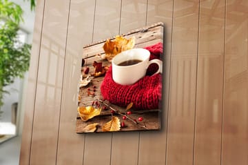 Canvasbilde Nautical Flerfarget - 44x54 cm - Interiør - Maleri & posters - Lerretsbilder