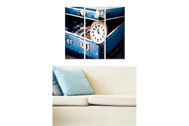 Canvasbilde Nostalgic 3-pk Flerfarget, 22x05 cm