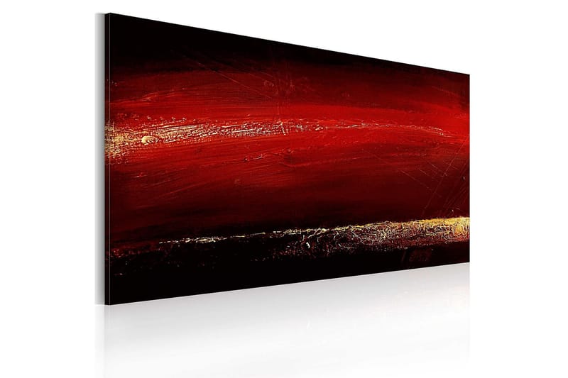 Canvasbilde Rød leppestift 120x60 cm - Artgeist sp. z o. o. - Lerretsbilder