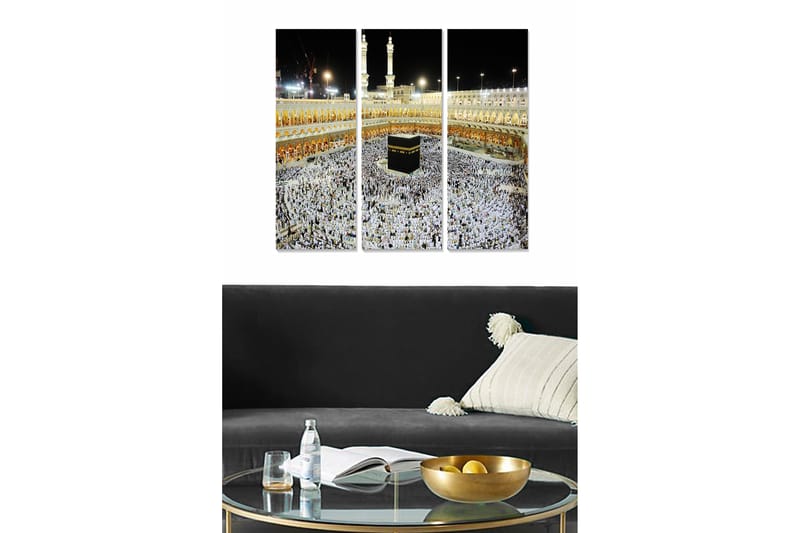 Canvasbilde Religion 3-pk Flerfarget - 22x05 cm - Interiør - Maleri & posters - Lerretsbilder