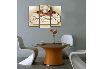 Canvasbilde Scenic 3-pk flerfarget - 22x03 cm - Interiør - Maleri & posters - Lerretsbilder
