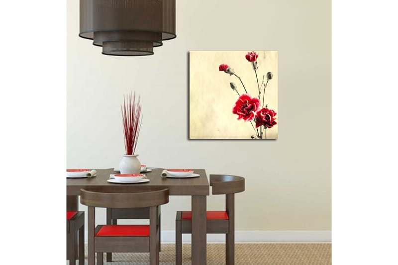 Canvasbilde Scenic Flerfarget - 44x54 cm - Interiør - Maleri & posters - Lerretsbilder
