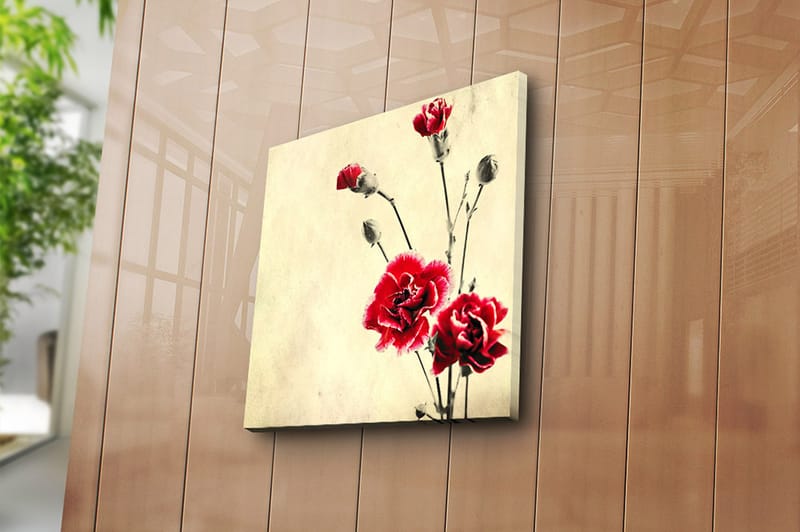 Canvasbilde Scenic Flerfarget - 44x54 cm - Interiør - Maleri & posters - Lerretsbilder