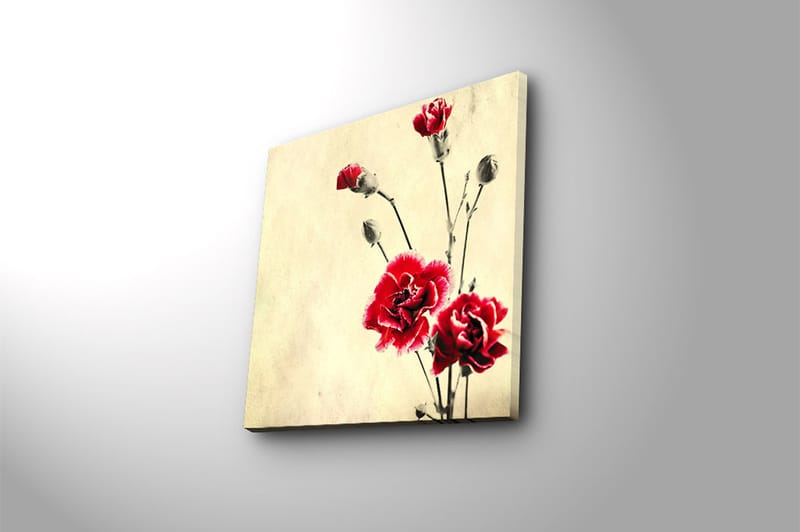 Canvasbilde Scenic Flerfarget - 44x54 cm - Interiør - Maleri & posters - Lerretsbilder