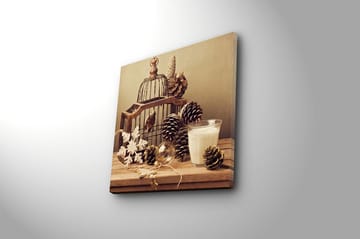 Canvasbilde Scenic Flerfarget - 44x54 cm - Interiør - Maleri & posters - Lerretsbilder