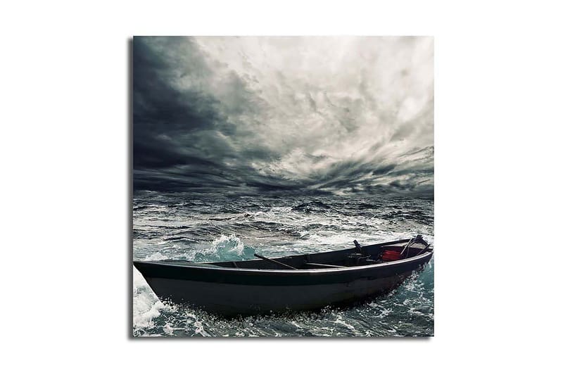 Canvasbilde Scenic Flerfarget - 44x54 cm - Interiør - Maleri & posters - Lerretsbilder