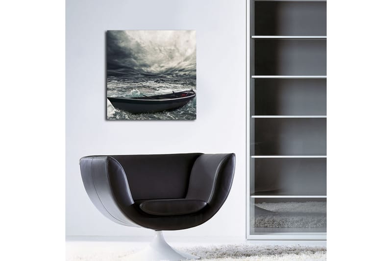 Canvasbilde Scenic Flerfarget - 44x54 cm - Interiør - Maleri & posters - Lerretsbilder