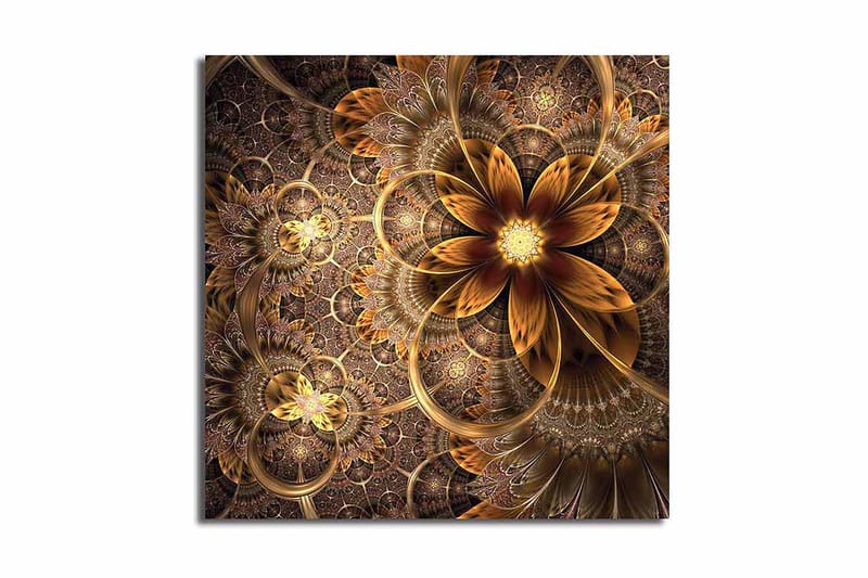 Canvasbilde Scenic Flerfarget - 44x54 cm - Interiør - Maleri & posters - Lerretsbilder