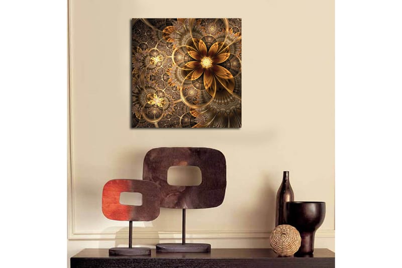 Canvasbilde Scenic Flerfarget - 44x54 cm - Interiør - Maleri & posters - Lerretsbilder