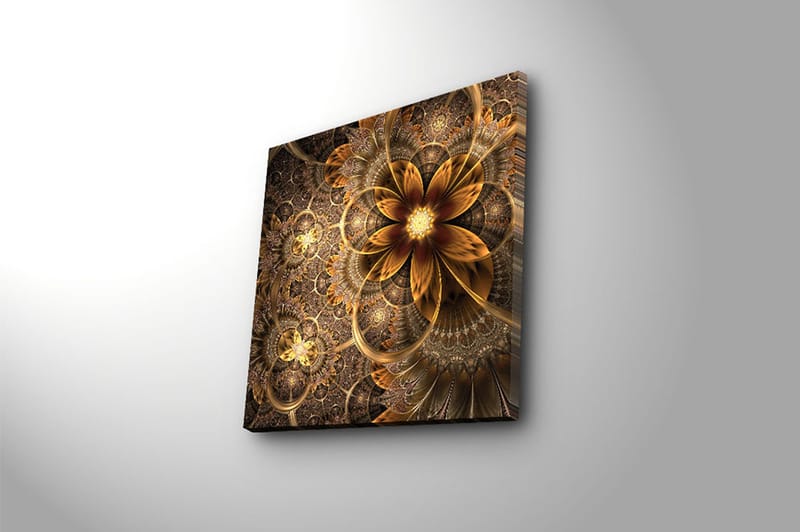 Canvasbilde Scenic Flerfarget - 44x54 cm - Interiør - Maleri & posters - Lerretsbilder