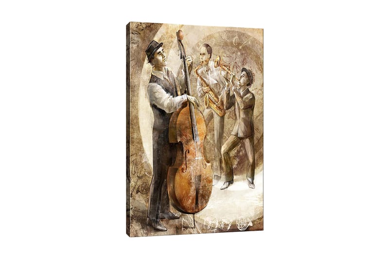 Canvasbilde Scenic Flerfarget - 55x07 cm - Interiør - Maleri & posters - Lerretsbilder