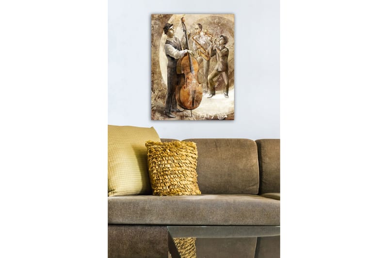Canvasbilde Scenic Flerfarget - 55x07 cm - Interiør - Maleri & posters - Lerretsbilder