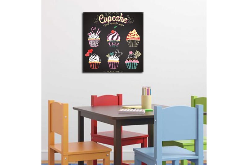 Canvasbilde Scenic Nautical Flerfarget - 44x54 cm - Interiør - Maleri & posters - Lerretsbilder