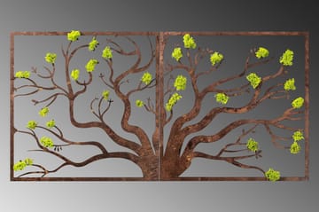 Canvasbilde Tree 1 - 90x44 cm - Interiør - Maleri & posters - Lerretsbilder