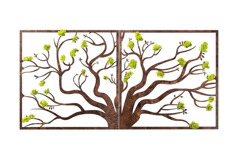 Canvasbilde Tree 1 - 90x44 cm - Interiør - Maleri & posters - Lerretsbilder