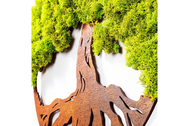 Canvasbilde Tree Of Life 3 - 44x44 cm - Interiør - Maleri & posters - Lerretsbilder