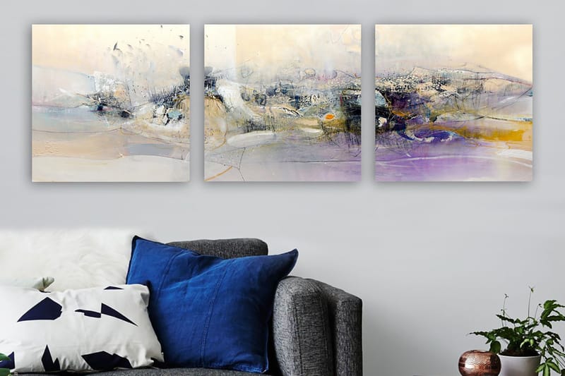 Canvasbilde VP Italy 3-pk Flerfarget - 33x03 cm - Interiør - Maleri & posters - Lerretsbilder