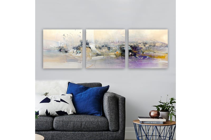 Canvasbilde VP Italy 3-pk Flerfarget - 33x03 cm - Interiør - Maleri & posters - Lerretsbilder