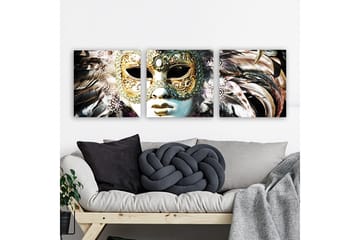 Canvasbilde VP Italy 3-pk Flerfarget - 33x03 cm - Interiør - Maleri & posters - Lerretsbilder