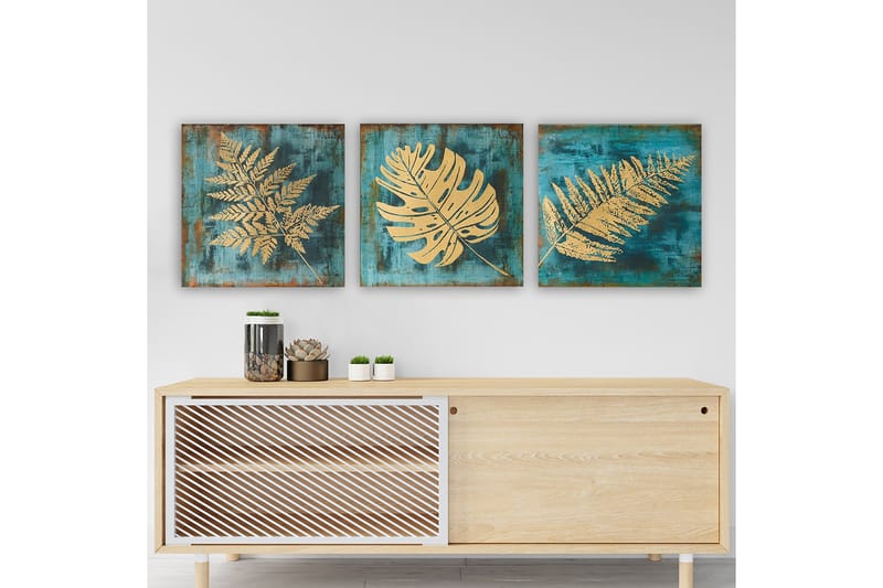 Canvasbilde VP Italy 3-pk Flerfarget - 33x03 cm - Interiør - Maleri & posters - Lerretsbilder