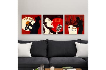 Canvasbilde VP Italy 3-pk Flerfarget - 33x03 cm - Interiør - Maleri & posters - Lerretsbilder