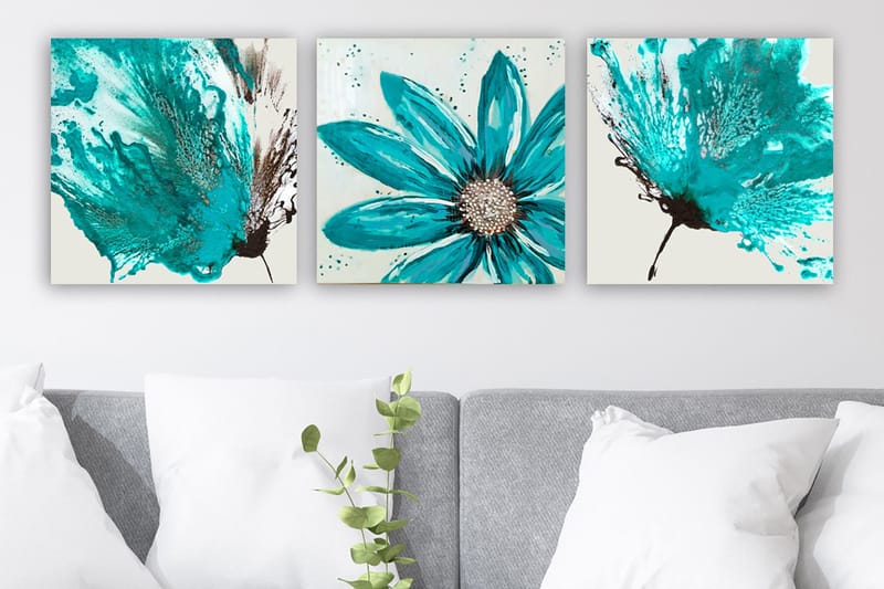 Canvasbilde VP Italy 3-pk Flerfarget - 33x03 cm - Interiør - Maleri & posters - Lerretsbilder