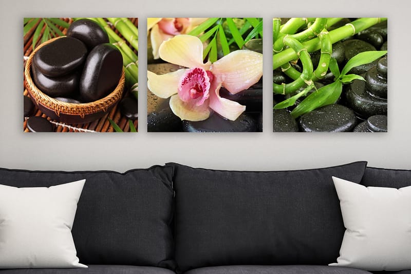 Canvasbilde VP Italy 3-pk Flerfarget - 33x03 cm - Interiør - Maleri & posters - Lerretsbilder