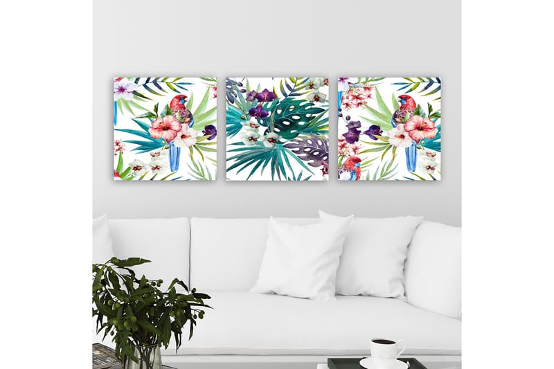 Canvasbilde VP Italy 3-pk Flerfarget - 33x03 cm - Interiør - Maleri & posters - Lerretsbilder