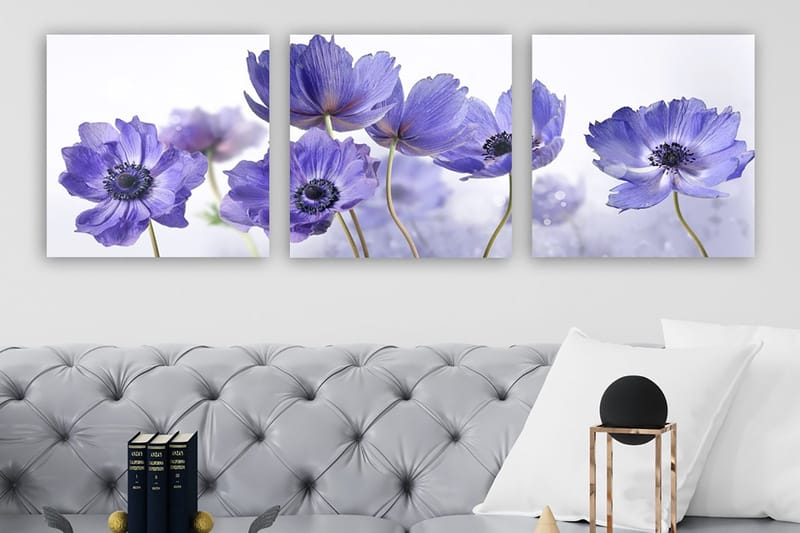 Canvasbilde VP Italy 3-pk Flerfarget, 33x03 cm