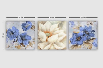 Canvasbilde VP Italy 3-pk Flerfarget - 33x03 cm - Interiør - Maleri & posters - Lerretsbilder