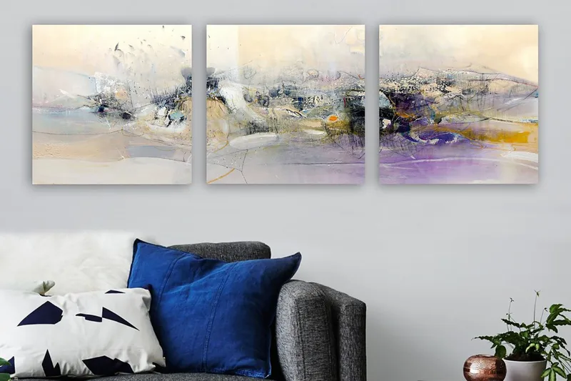 Canvasbilde VP Italy 3-pk Flerfarget, 33x03 cm