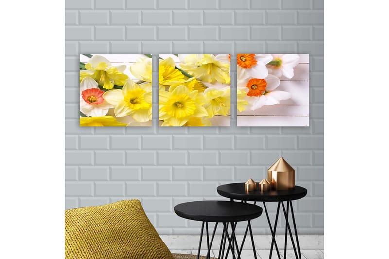 Canvasbilde VP Italy 3-pk Flerfarget, 33x03 cm