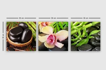 Canvasbilde VP Italy 3-pk Flerfarget - 33x03 cm - Interiør - Maleri & posters - Lerretsbilder