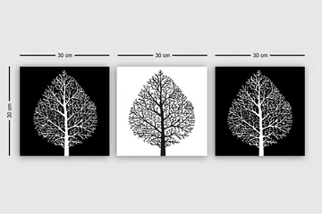 Canvasbilde VP Italy 3-pk Flerfarget - 33x03 cm - Interiør - Maleri & posters - Lerretsbilder