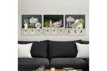 Canvasbilde VP Italy 3-pk Flerfarget - 33x03 cm - Interiør - Maleri & posters - Lerretsbilder