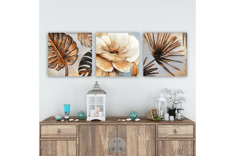 Canvasbilde VP Italy 3-pk Flerfarget, 33x03 cm